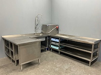 Rhima wd 6 korvenvaatwasmachine met spoelstraat - afbeelding 1 van  20