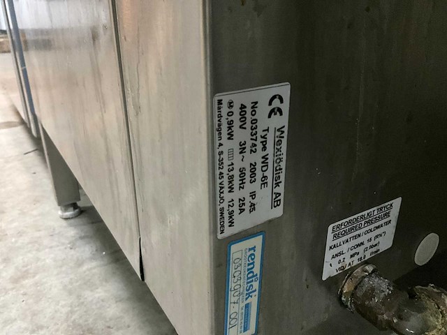 Rhima wd-6e vaatwasmachine - afbeelding 6 van  6