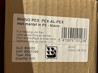 Rhino 20x2mm doos á 50m meerlagenbuis met mantel (5x) - afbeelding 2 van  3