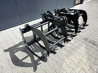 Rhino-cross - hydraulische 72'' forkgrapple voor gras - hd72fggr - voorzetapparatuur - afbeelding 1 van  2