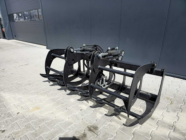 Rhino-cross - hydraulische 72'' forkgrapple voor gras - hd72fggr - voorzetapparatuur - afbeelding 3 van  10