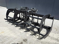 Rhino-cross - hydraulische 72'' forkgrapple voor gras - hd72fggr - voorzetapparatuur - afbeelding 1 van  9