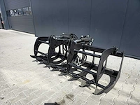 Rhino-cross - hydraulische 72'' forkgrapple voor gras - hd72fggr - voorzetapparatuur - afbeelding 3 van  10