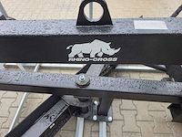 Rhino-cross - land leveler grader 243cm ten behoeve van schranklader - 003-044-83-001a - voorzetapparatuur - afbeelding 2 van  18