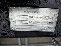 Rhino-cross - land leveler grader 243cm ten behoeve van schranklader - 003-044-83-001a - voorzetapparatuur - afbeelding 4 van  18