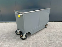 Rhino-cross 4.5ft-7d-2-01c grijs gereedschapswagen - afbeelding 2 van  14