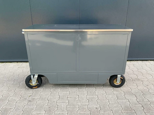 Rhino-cross 4.5ft-7d-2-01c grijs gereedschapswagen - afbeelding 14 van  14