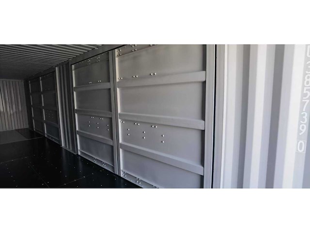 Rhino-cross-containers - 40ft high cube zwart - zeecontainer met 2 zijdeuren - 2025 - afbeelding 4 van  16