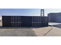 Rhino-cross-containers - 40ft high cube zwart - zeecontainer met 2 zijdeuren - 2025 - afbeelding 10 van  16