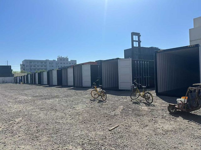 Rhino-cross-containers - 40ft high cube zwart - zeecontainer met 2 zijdeuren - 2025 - afbeelding 4 van  4