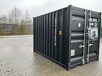 Rhino-cross-containers 12ft mini container met deur en raam - afbeelding 10 van  14