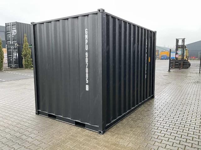Rhino-cross-containers 12ft mini container met deur en raam - afbeelding 14 van  17