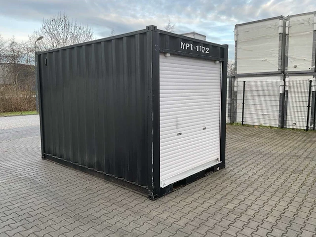 Rhino-cross-containers 12ft zeecontainer met roldeur - afbeelding 5 van  12