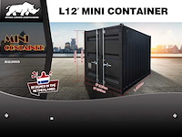 Rhino-cross-containers 12ft zeecontainer - afbeelding 12 van  13