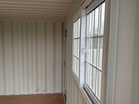Rhino-cross-containers 14ft mini container met deur en raam - afbeelding 5 van  9