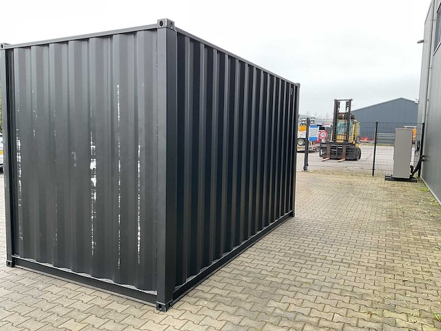 Rhino-cross-containers 14ft mini container met deur en raam - afbeelding 11 van  11