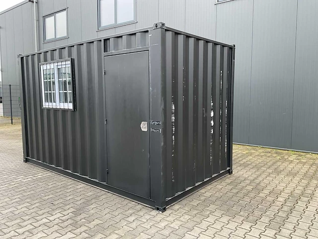 Rhino-cross-containers 14ft mini container met deur en raam - afbeelding 14 van  20