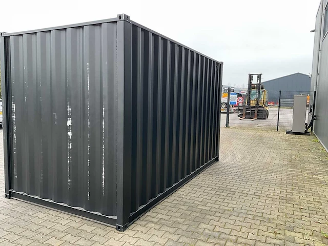 Rhino-cross-containers 14ft mini container met deur en raam - afbeelding 18 van  20