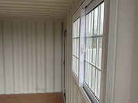 Rhino-cross-containers 14ft mini container met deur en raam - afbeelding 11 van  20