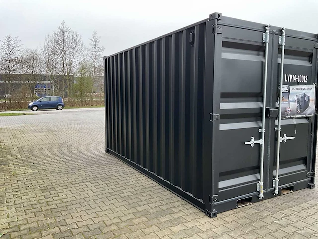 Rhino-cross-containers 14ft mini container met deur en raam - afbeelding 15 van  20