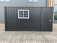 Rhino-cross-containers 16ft mini container met deur en raam - afbeelding 12 van  20