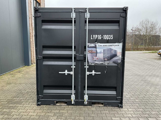 Rhino-cross-containers 16ft mini container met deur en raam - afbeelding 18 van  19