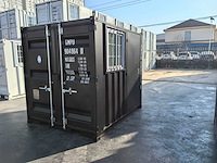 Rhino-cross-containers 20ft mini container met deur en raam - afbeelding 2 van  4