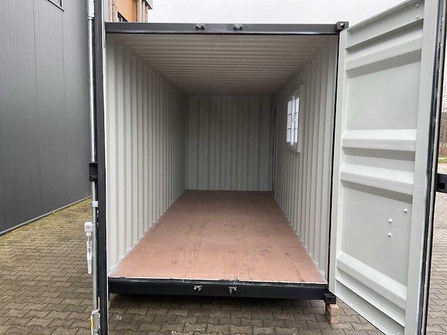 Rhino-cross-containers 20ft mini container met deur en raam - afbeelding 3 van  19