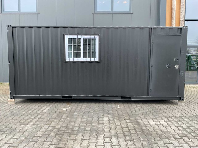 Rhino-cross-containers 20ft mini container met deur en raam - afbeelding 8 van  16