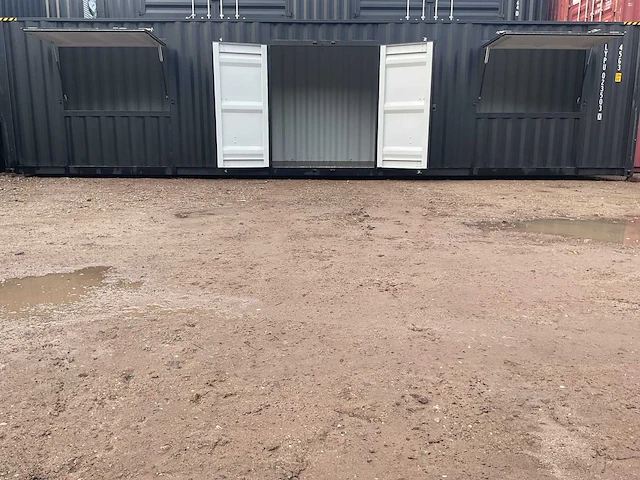 Rhino-cross-containers 40 ft high cube zeecontainer met 2 ramen en 1 minideur - afbeelding 9 van  18
