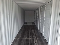 Rhino-cross-containers 40 ft high cube zwart zeecontainer met 4 zijdeuren - afbeelding 7 van  23