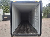 Rhino-cross-containers 40 ft high cube zwart zeecontainer met 4 zijdeuren - afbeelding 8 van  23