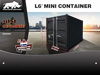 Rhino-cross-containers 6ft mini container - afbeelding 16 van  16