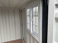 Rhino-cross-containers 7ft mini container met deur en raam - afbeelding 3 van  20