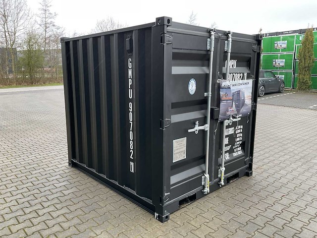 Rhino-cross-containers 7ft mini container met deur en raam - afbeelding 9 van  20