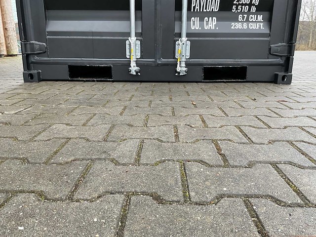 Rhino-cross-containers 7ft mini container met deur en raam - afbeelding 20 van  21