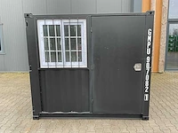Rhino-cross-containers 7ft mini container met deur en raam - afbeelding 12 van  22