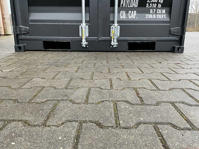 Rhino-cross-containers 7ft mini container met deur en raam - afbeelding 21 van  22