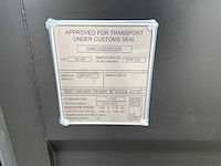 Rhino-cross-containers 8ft mini container met deur en raam - afbeelding 15 van  23