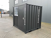 Rhino-cross-containers 8ft mini container met deur en raam - afbeelding 2 van  23