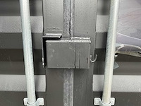 Rhino-cross-containers 9ft mini container met deur en raam - afbeelding 4 van  21