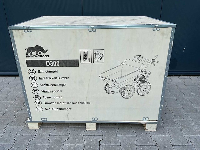 Rhino-cross d300 mini dumper - afbeelding 12 van  43