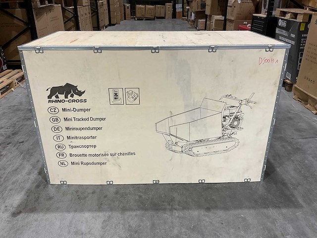 Rhino-cross d500ha mini dumper - afbeelding 17 van  100