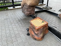 Rhino-cross-dino - rad-018 - dinosaurus tyrannosaurus rex 12 meter - afbeelding 8 van  8