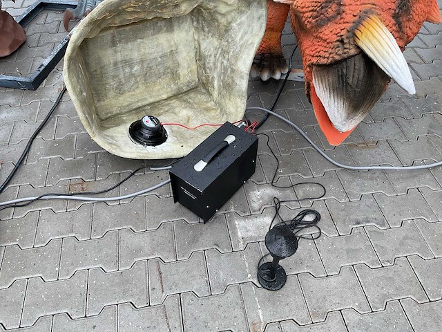 Rhino-cross-dino - rad-020 - dinosaurus triceratops 4 meter - afbeelding 9 van  9