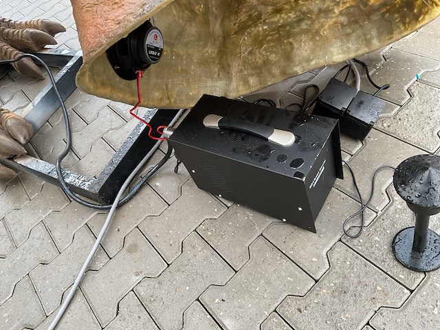 Rhino-cross-dino - rad-021 - dinosaurus parasaurolophus 4 meter - afbeelding 8 van  8