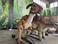 Rhino-cross-dino - rad-021 - dinosaurus parasaurolophus 4 meter - afbeelding 4 van  8