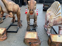 Rhino-cross-dino - rad-021 - dinosaurus parasaurolophus 4 meter - afbeelding 7 van  8