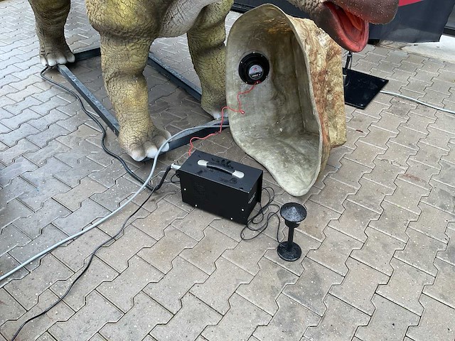 Rhino-cross-dino - rad-024 - dinosaurus stegosaurus 5 meter - afbeelding 8 van  8