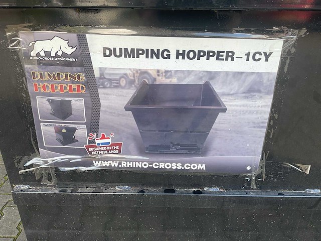 Rhino-cross dumping hopper 1cy voorladers en accessoires - afbeelding 8 van  17